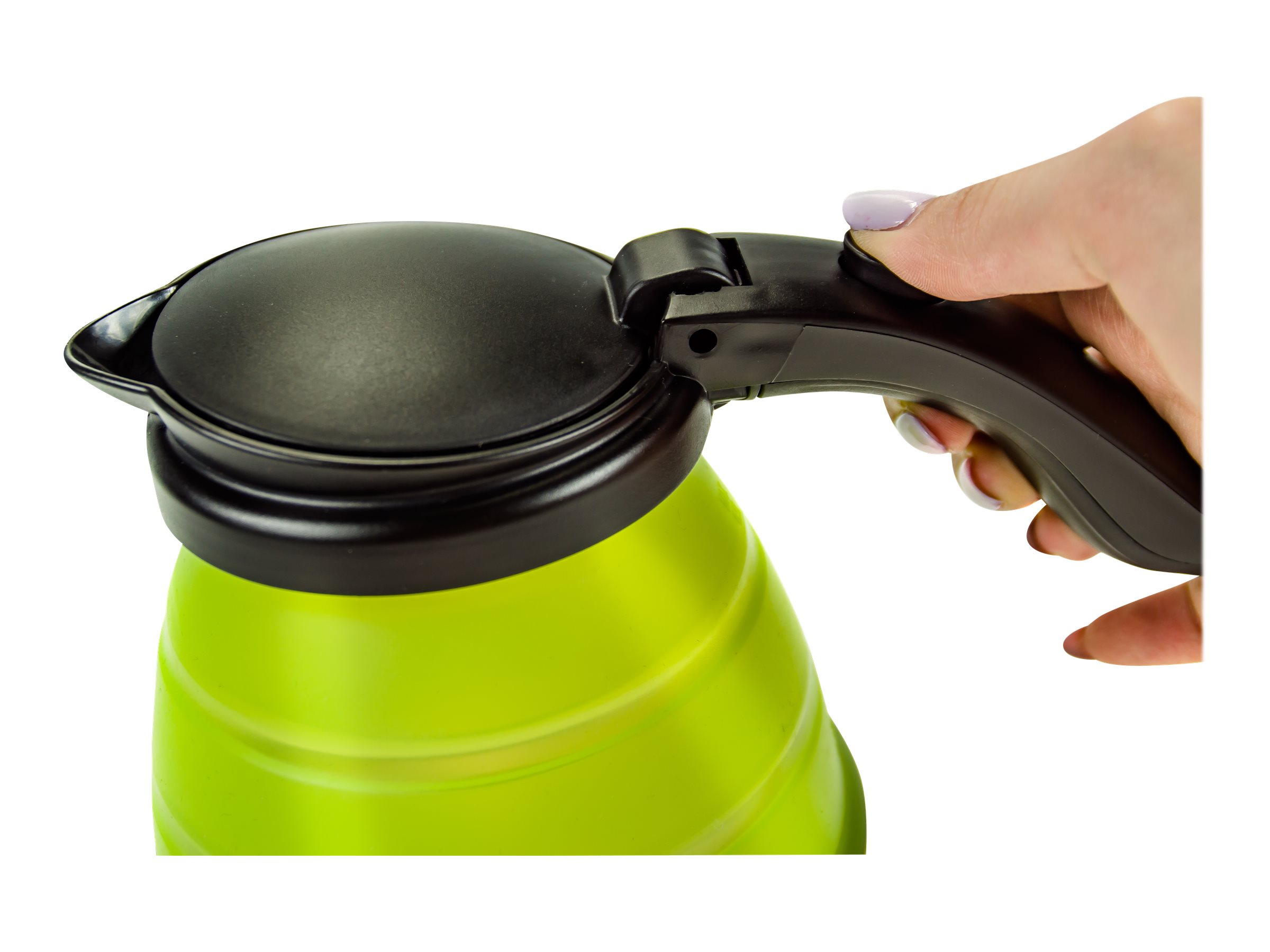 Camry | Travel kettle | CR 1265 | Electric | 750 W | 0.5 L | Plastic | Green - Image 13
