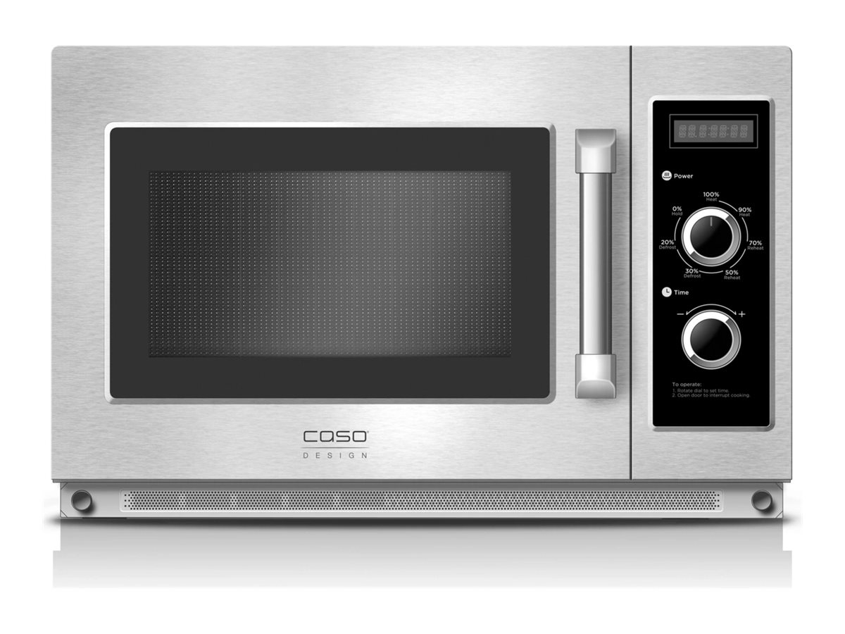 Caso | Microwave oven | C1800M | Free standing | 34 L | 1800 W | Stainless steel - Image 2