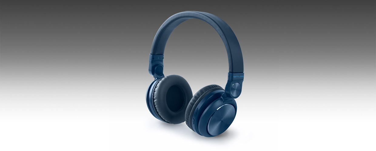 Muse | M-276BTB | Wireless | On-Ear | Microphone | Wireless | Blue - Image 5