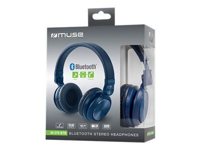 Muse | M-276BTB | Wireless | On-Ear | Microphone | Wireless | Blue - Image 8