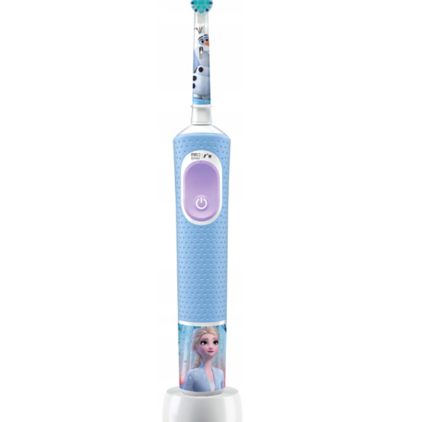 Oral-B | Electric Toothbrush | Vitality PRO Kids Frozen | Rechargeable | For kids | Number of brush heads included 1 | Number of teeth brushing modes 2 | Blue