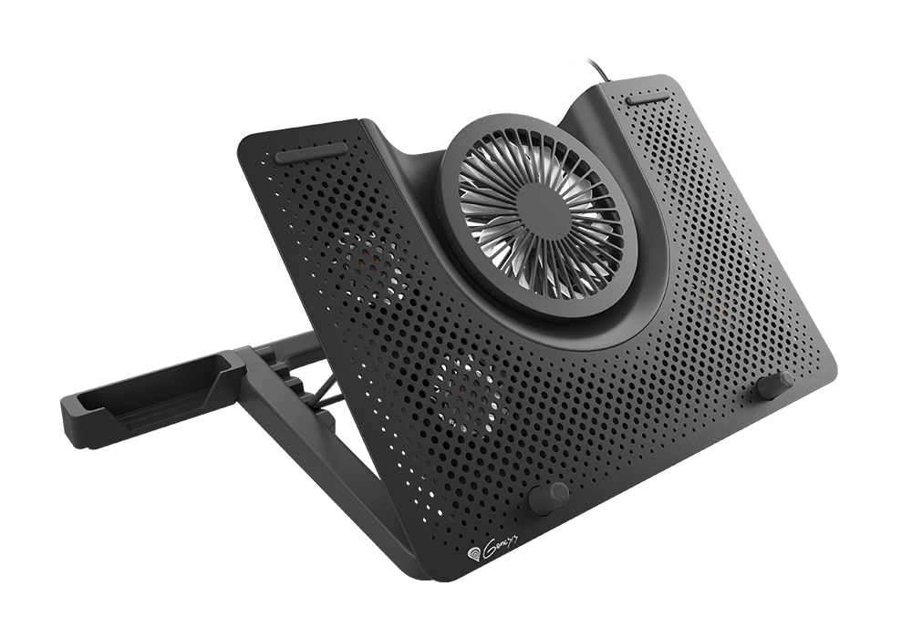 Genesis | Laptop cooling pad, OXID 550 | Black | 400 x 280 x 55 mm | 2 year(s) - Image 3
