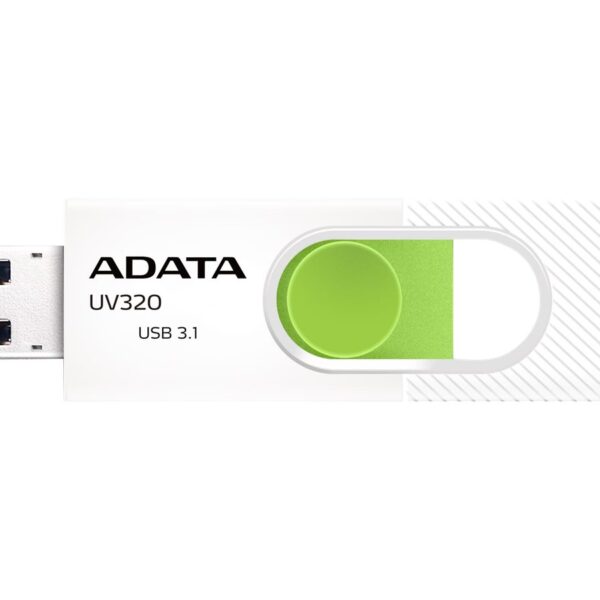 ADATA | UV320 | 64 GB | USB 3.1 | White/Green