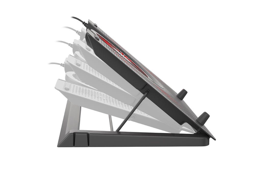 Genesis | Laptop cooling pad, OXID 550 | Black | 400 x 280 x 55 mm | 2 year(s) - Image 9