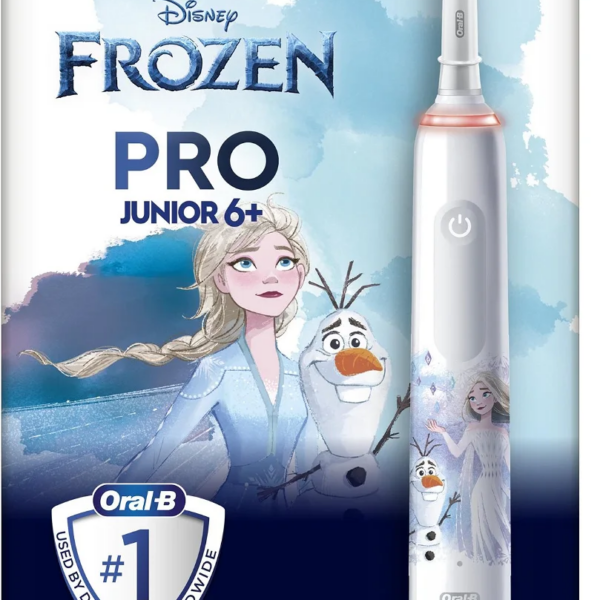 Oral-B | Electric Toothbrush | Frozen Pro Series 3 | Rechargeable | For kids | Number of brush heads included 1 | Number of teeth brushing modes 3 | White