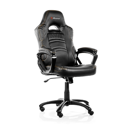 Arozzi Synthetic PU leather, nylon | Gaming chair | Black - Image 8
