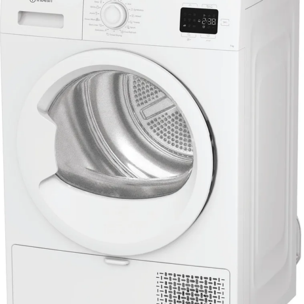 INDESIT Dryer Machine | C YSD 72D WW EE | Energy efficiency class E | Front loading | 7 kg | Heat pump | Digital | Depth 54.5 cm | White