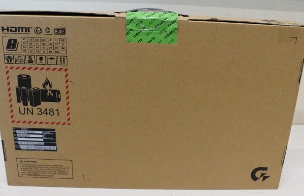 SALE OUT. Gigabyte AERO X16 1WH-93EEC64DH 16" QHD AMD R7 350/32GB/1TB/RTX 5070/Win11 Home/ENG kbd/Black-White/2Y Warranty | Gigabyte AERO X16 1WH-93EEC64DH | 16 " | AMD Ryzen Al 7 | 350 | 32 GB | DDR5 | Solid-state drive capacity 1000 GB | NVIDIA GeForce RTX 5070 | GDDR7 | 8 GB | Windows 11 Home | 802.11ax | Bluetooth version 5.2 | Keyboard language US international | Keyboard backlit | Warranty 24 month(s) | DAMAGED PACKAGING, USED, SCRATCHED ON TOP