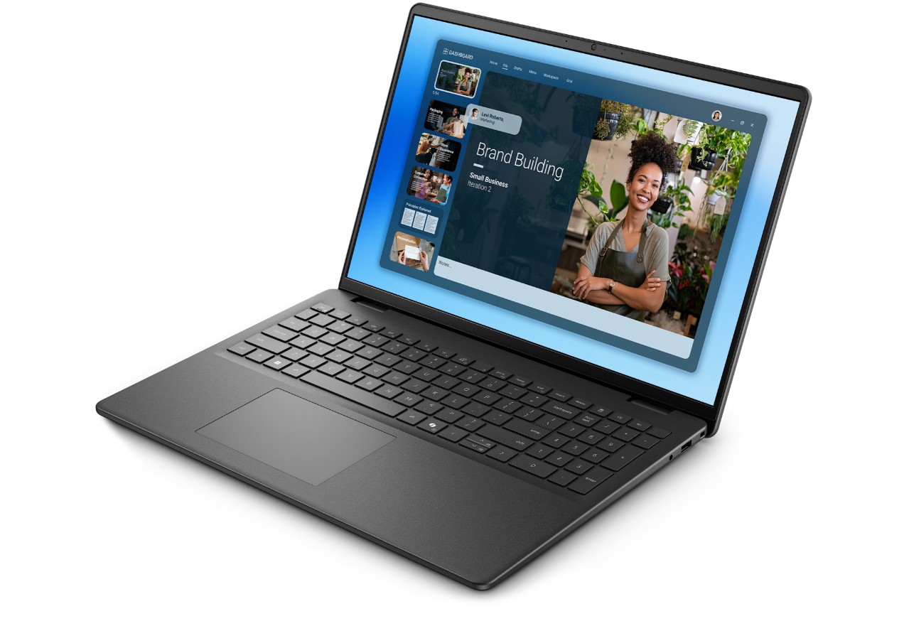 Dell 16 DC16250 | Carbon Black | 16 " | FHD+ | 1920 x 1200 pixels | Anti-glare | Intel Core 5 | 120U | 16 GB | DDR5 | Solid-state drive capacity 1000 GB | Intel Graphics | Windows 11 Home | 802.11ax | Keyboard language English | Keyboard backlit | Warranty 36 month(s) | Battery warranty 12 month(s) - Image 3