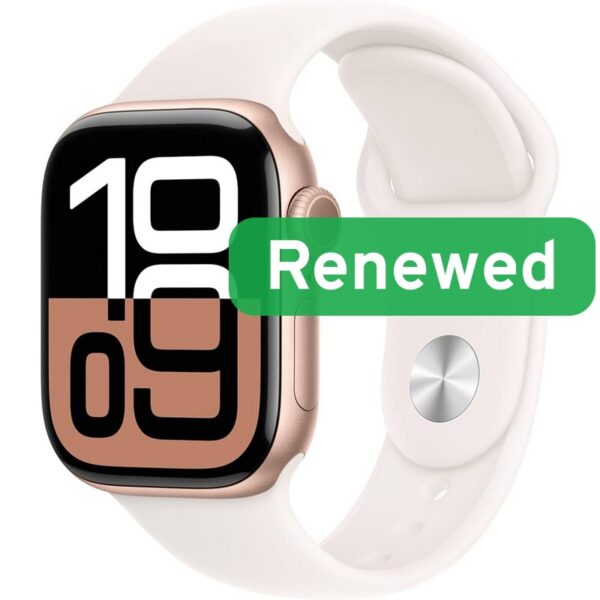 Grade A | Apple Watch Series 10 LTE 42mm | Retina OLED LTPO | LTE | Rose Gold | watchOS | Apple Renew