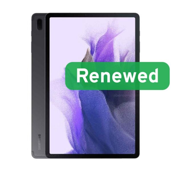 Grade B | Samsung Galaxy Tab S7 FE | 12.4" TFT Display | Wi-Fi | 64 | Mystic Black | Android | Samsung Renewed