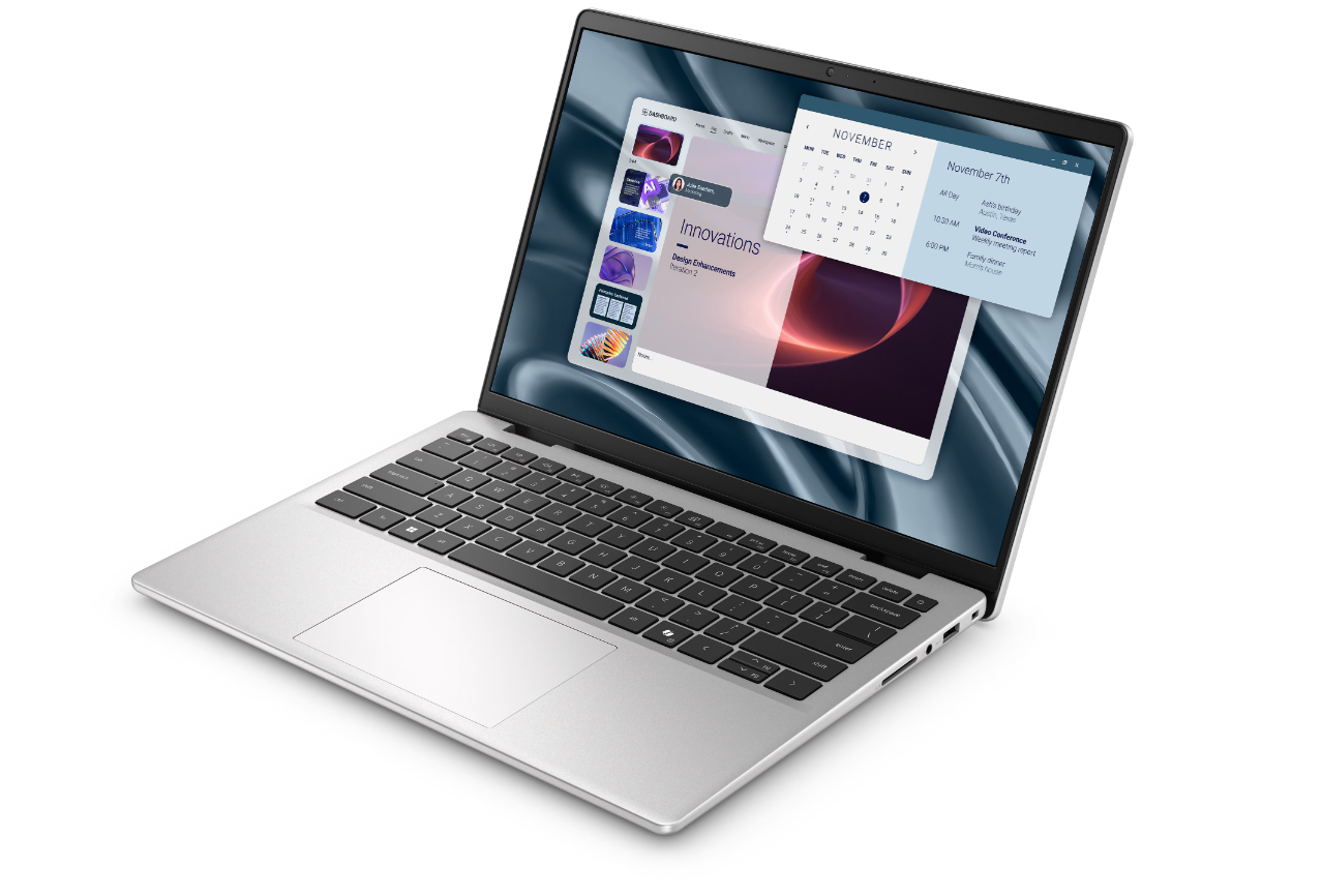 Dell Pro 14 Essential PV14255 | Platinum Silver | 14 " | 2K | 1920 x 1200 pixels | Anti-glare | AMD Ryzen AI 7 | 350 | 16 GB | DDR5 | Solid-state drive capacity 1000 GB | AMD Radeon Graphics | Windows 11 Pro | 802.11ax | Keyboard language English | Keyboard backlit | Warranty 36 month(s) | Battery warranty 12 month(s) - Image 3