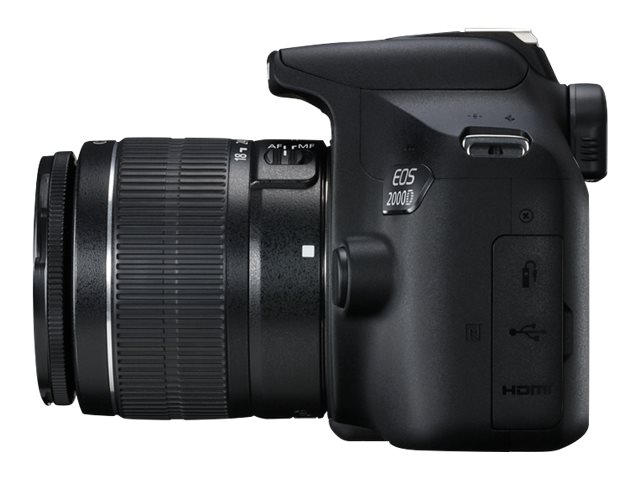 Canon | EOS | 2000D 18-55 III EU26 | SLR Camera Kit | Megapixel 24.1 MP | ISO sensitivity (max) 12800 | Display diagonal 3.0 " | Wi-Fi | Video recording | APS-C | Black - Image 12