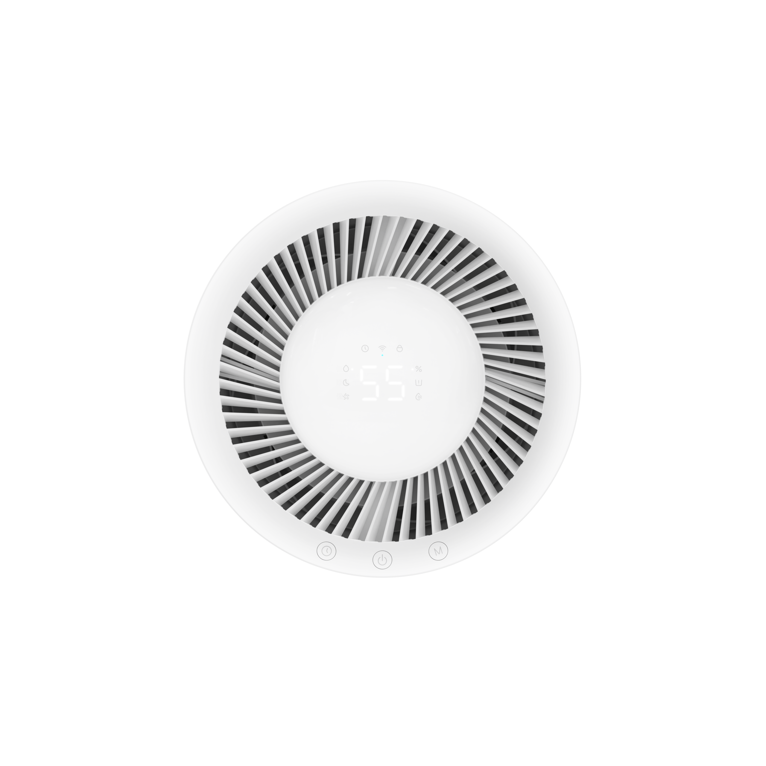 Xiaomi Mijia Smart Evaporative Humidifier Pro EU | Water tank capacity 5 L | Humidification capacity 600 ml/hr | White - Image 5