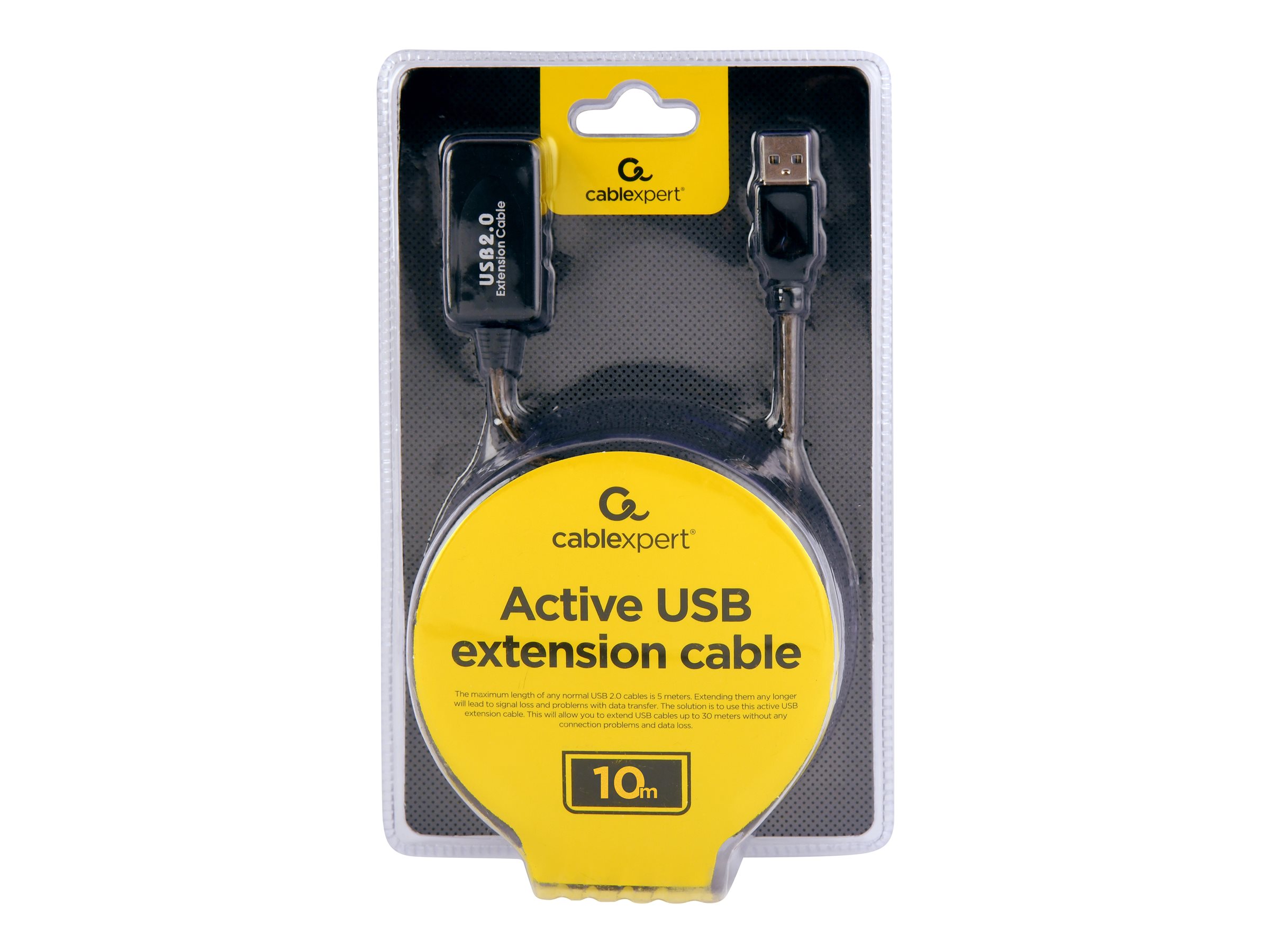 Cablexpert | Active USB 2.0 extension cable UAE-01-10M | USB-A to USB-A USB | USB 2.0 female (type A) - Image 6