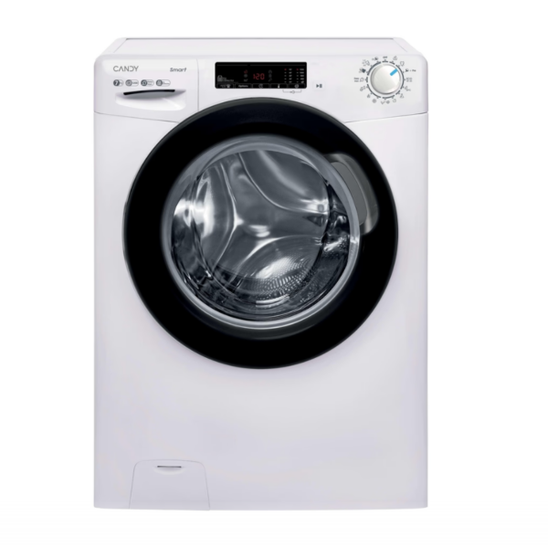 Candy Washing Machine | CSS 127TWB5/1-S | Energy efficiency class A | Front loading | Washing capacity 7 kg | 1200 RPM | Depth 54 cm | Width 60 cm | Display | 2-digit | Steam function | White