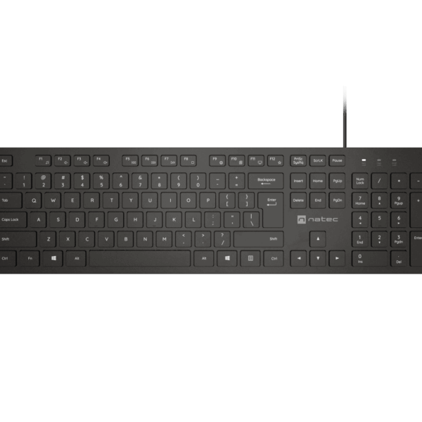 Natec Herring | Keyboard | Wired | US | Black | USB Type-A