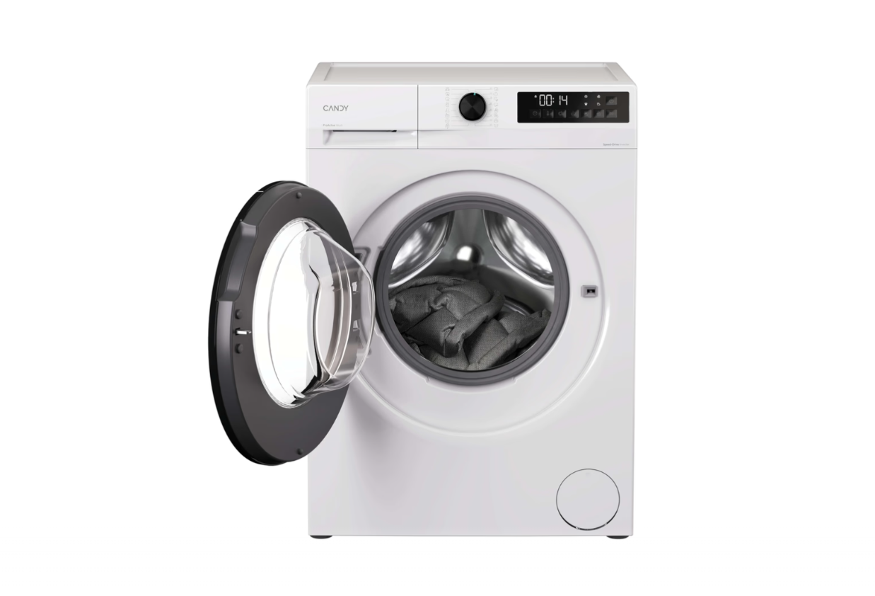 Candy Washing machine | GD 17SB7-S | Energy efficiency class A | Front loading | Washing capacity 7 kg | 1100 RPM | Depth 47 cm | Width 60 cm | Display | LED | Steam function | White - Image 5