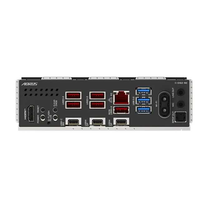 Gigabyte X870E A ELITE X | Processor family AMD | Processor socket AM5 | DDR5 | Supported hard disk drive interfaces SATA, M.2 | Number of SATA connectors 4 - Image 5