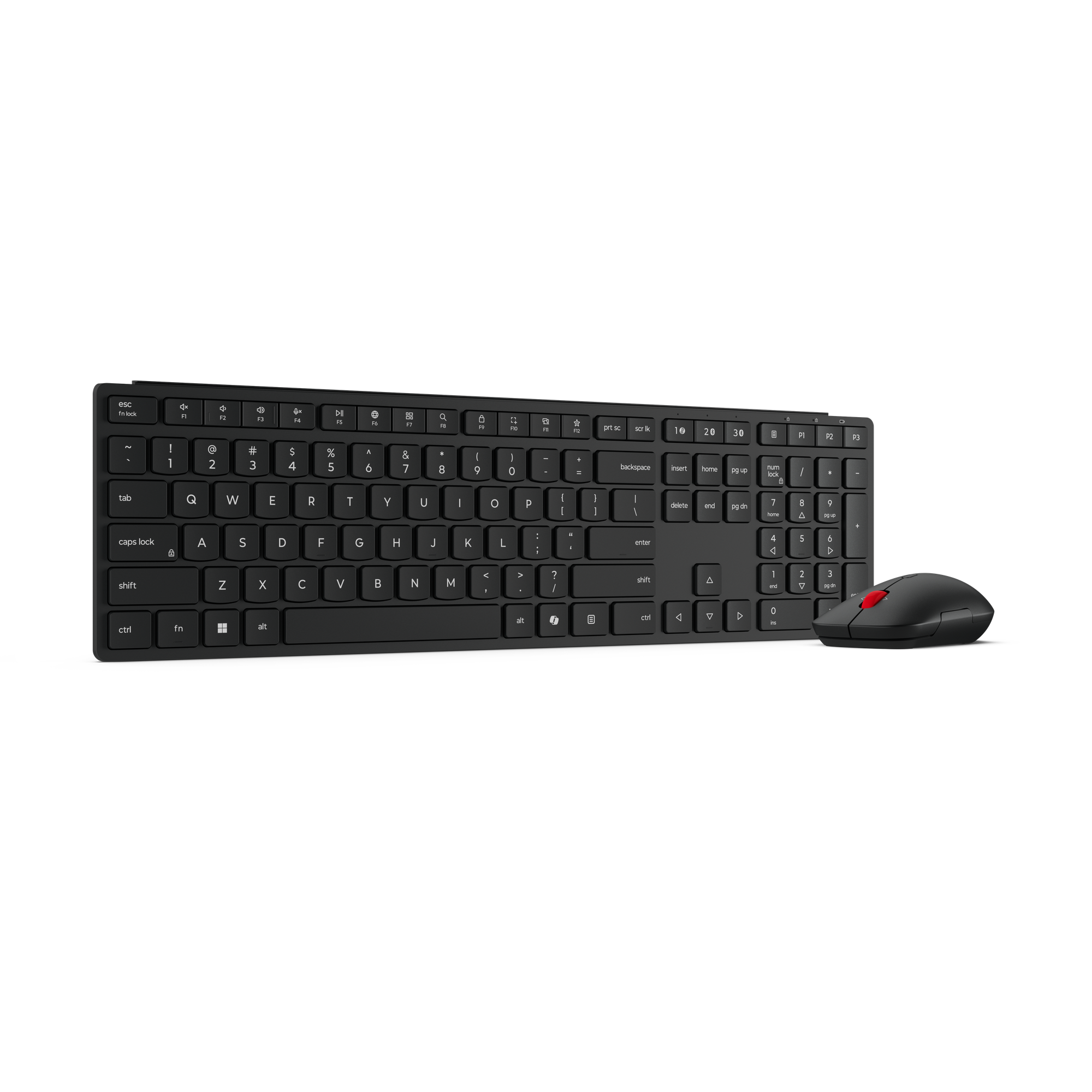 Lenovo Multi-Mode Pro Combo Keyboard and Mouse 6000-Estonia | Keyboard and Mouse Set | Wireless | Mouse included | Estonian | Bluetooth | Eclipse Black