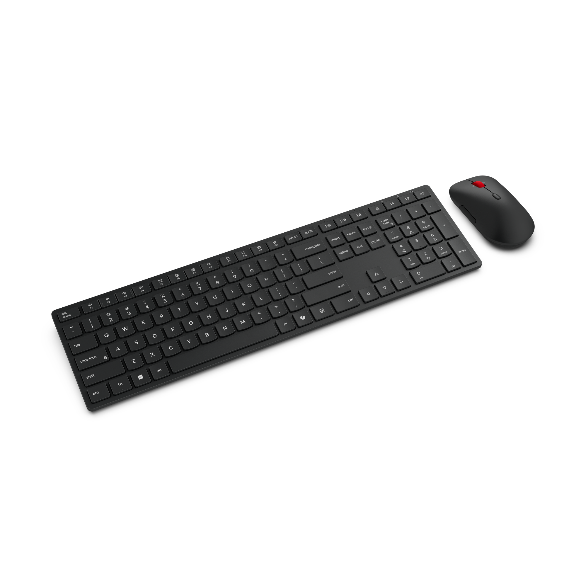 Lenovo Multi-Mode Pro Combo Keyboard and Mouse 6000-Estonia | Keyboard and Mouse Set | Wireless | Mouse included | Estonian | Bluetooth | Eclipse Black - Image 4