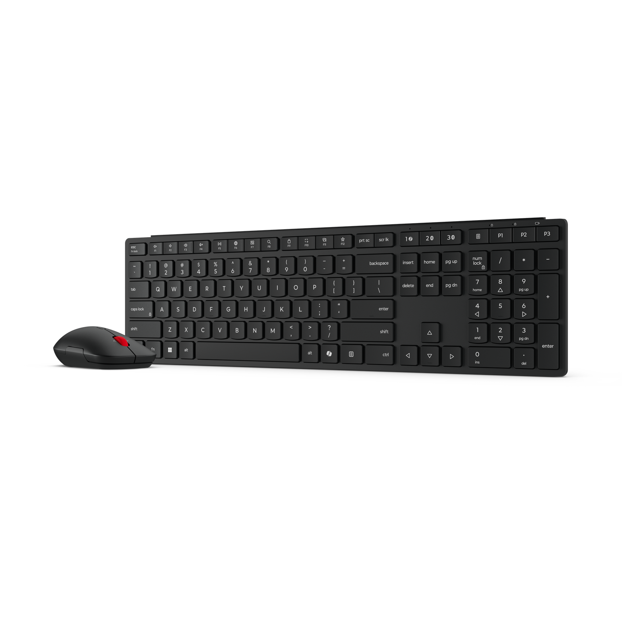 Lenovo Multi-Mode Pro Combo Keyboard and Mouse 6000-Estonia | Keyboard and Mouse Set | Wireless | Mouse included | Estonian | Bluetooth | Eclipse Black - Image 5