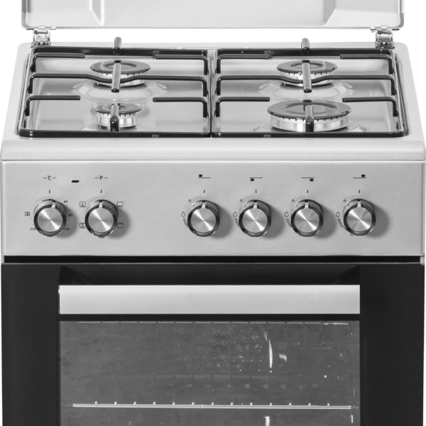 Simfer | Cooker | 5405SERGG | Hob type Gas | Oven type Electric | Stainless steel | Width 50 cm | Electronic ignition | Depth 60 cm | 43 L