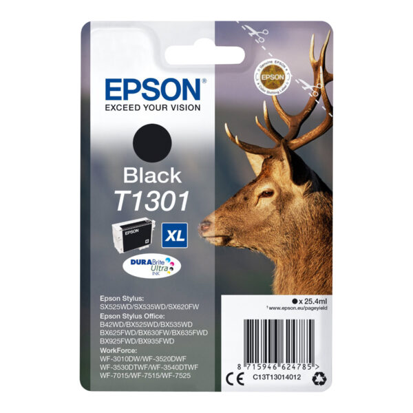 Epson T1301 Original | Ink Cartridge | Black