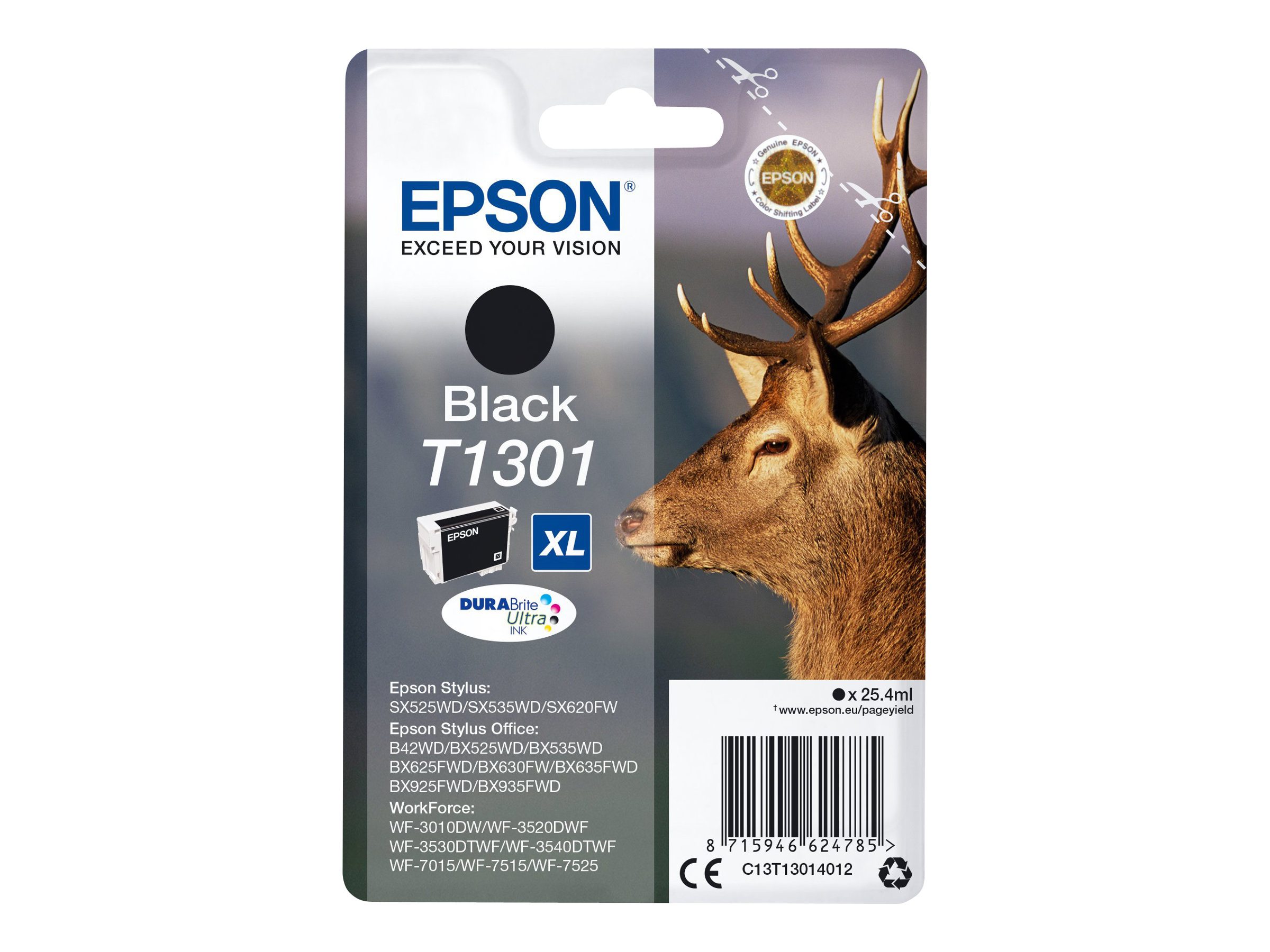 Epson T1301 Original | Ink Cartridge | Black