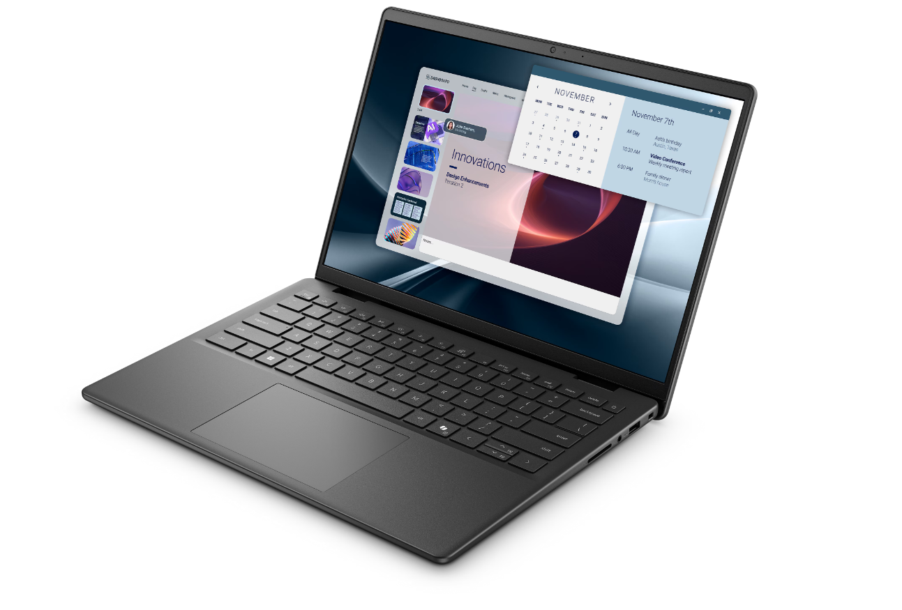 Dell Pro 14 Essential PV14255 | Carbon Black | 14 " | 2K | 1920 x 1200 pixels | Anti-glare | AMD Ryzen 7 | 250 | 16 GB | DDR5 | Solid-state drive capacity 512 GB | AMD Radeon Graphics | Ubuntu | 802.11ax | Keyboard language English | Warranty 36 month(s) | Battery warranty 12 month(s) - Image 3