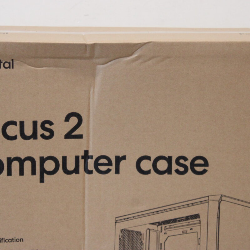 SALE OUT. Fractal Design | Focus 2 | Side window | RGB White TG Clear Tint | Midi Tower | DAMAGED PACKAGING | Power supply included No | ATX - Image 2