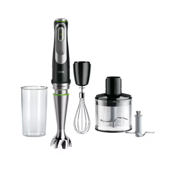 Braun | Hand Blender | MQ9135XI MultiQuick 9 | Hand Blender | 1200 W | Number of speeds 3 | Black/Stainless Steel