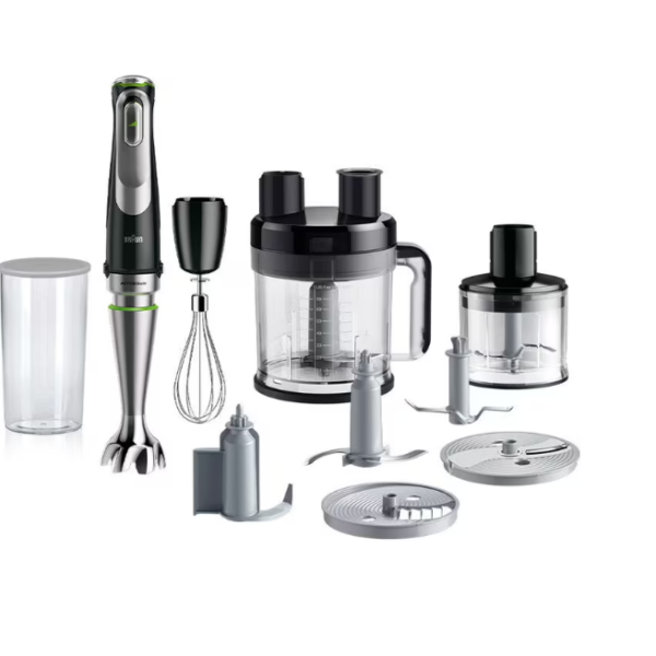 Braun MultiQuick 9 MQ9195XLI | Hand Blender | 1200 W | Number of speeds 3 | Black/Stainless Steel