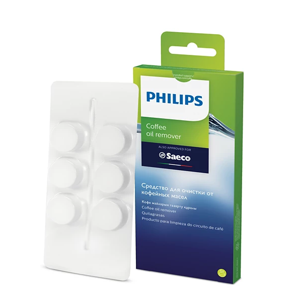 Philips | Coffee oil removal tablets, 6pcs | CA6704/10