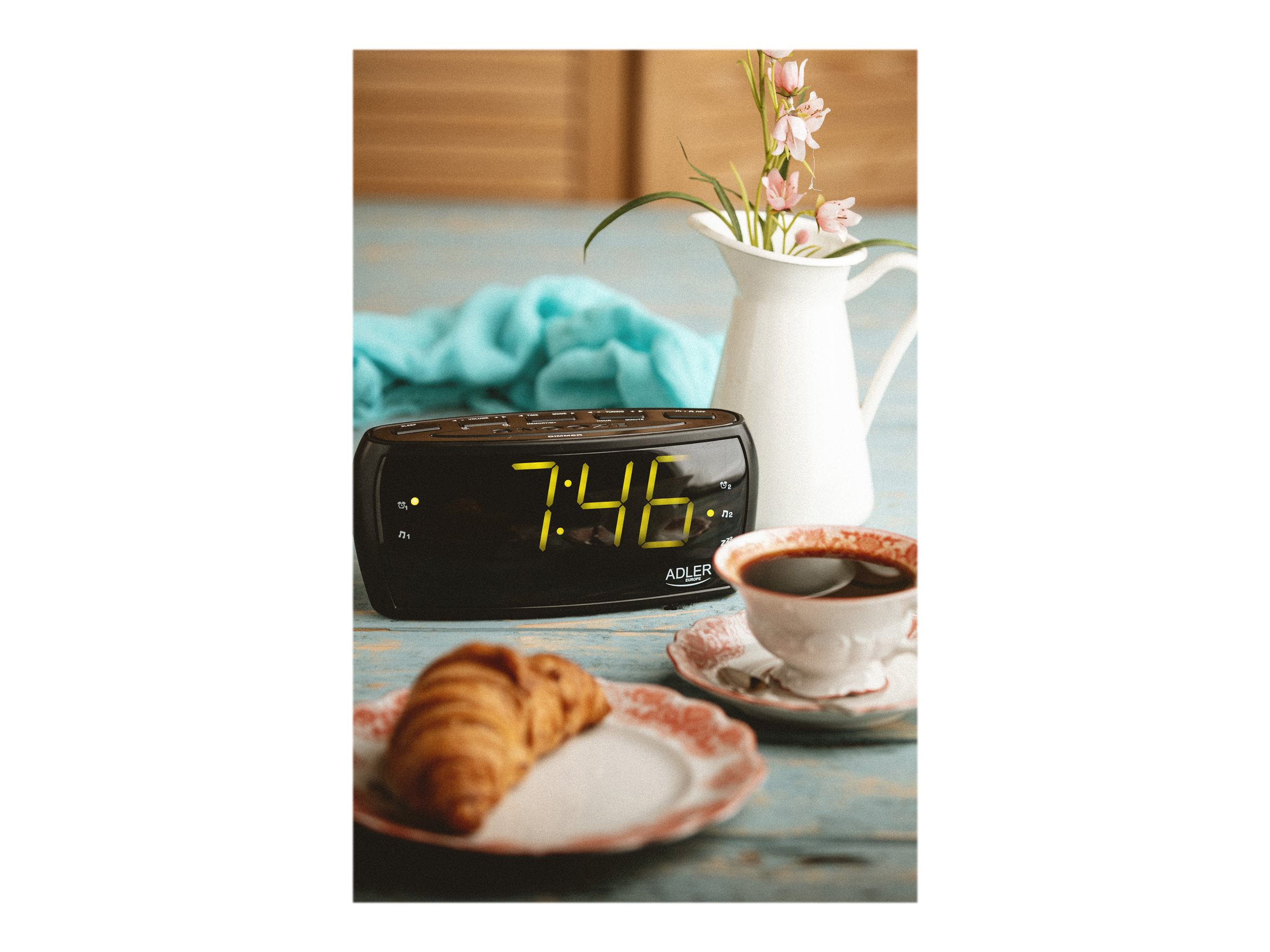 Adler | Alarmclock Radio | AD 1121 | Alarm function | Black - Image 14