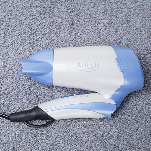 Adler | Hair Dryer | AD 2222 | 1200 W | Number of temperature settings 1 | White/blue - Image 3