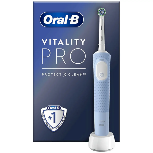 Oral-B | Electric Toothbrush | Vitality Pro | Rechargeable | For adults | Number of brush heads included 1 | Number of teeth brushing modes 3 | Blue