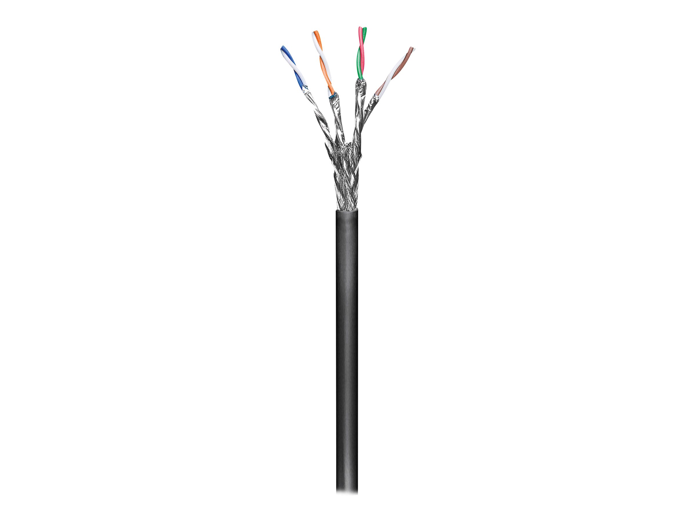 Goobay | CAT 6 outdoor network cable, S/FTP (PiMF) | 57197 | Black - Image 2