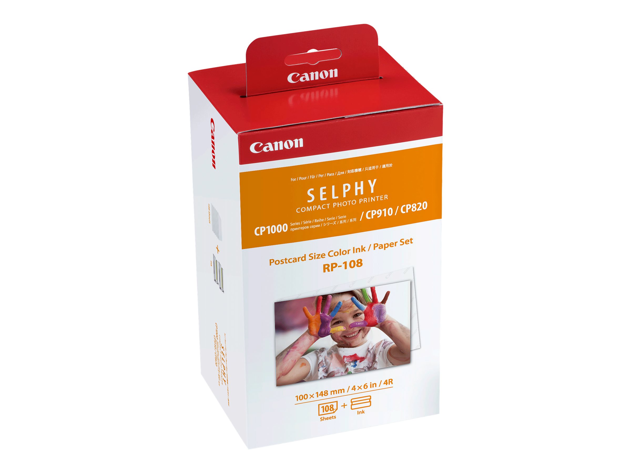 Canon Color Ink/Paper Set for SELPHY CP1300 Printer | RP-108 - Image 2