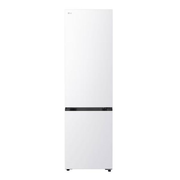 LG Refrigerator | GBBS322CSW | Energy efficiency class C | Free standing | Combi | Height 203 cm | Fridge net capacity 262 L | Freezer net capacity 113 L | Display | 34 dB | White