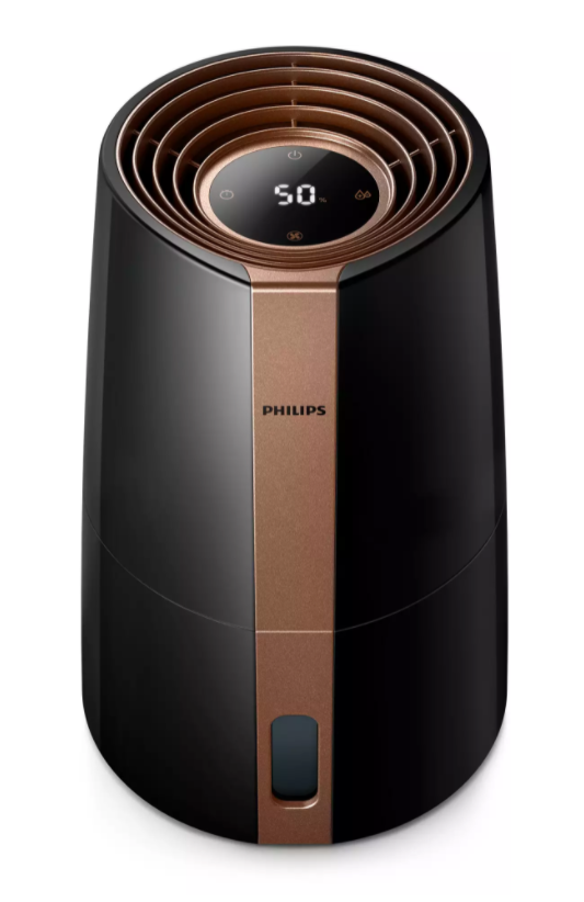 Philips | HU3918/10 | Humidifier | 25 W | Water tank capacity 3 L | Suitable for rooms up to 45 m² | NanoCloud evaporation | Humidification capacity 300 ml/hr | Black - Image 11