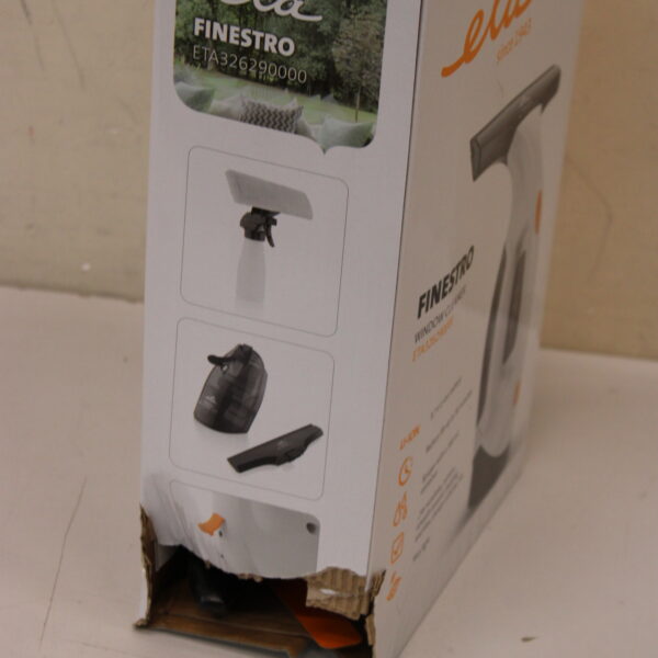 SALE OUT. ETA Window cleaner | Finerstro ETA326290000 | Cordless | White | DAMAGED PACKAGING