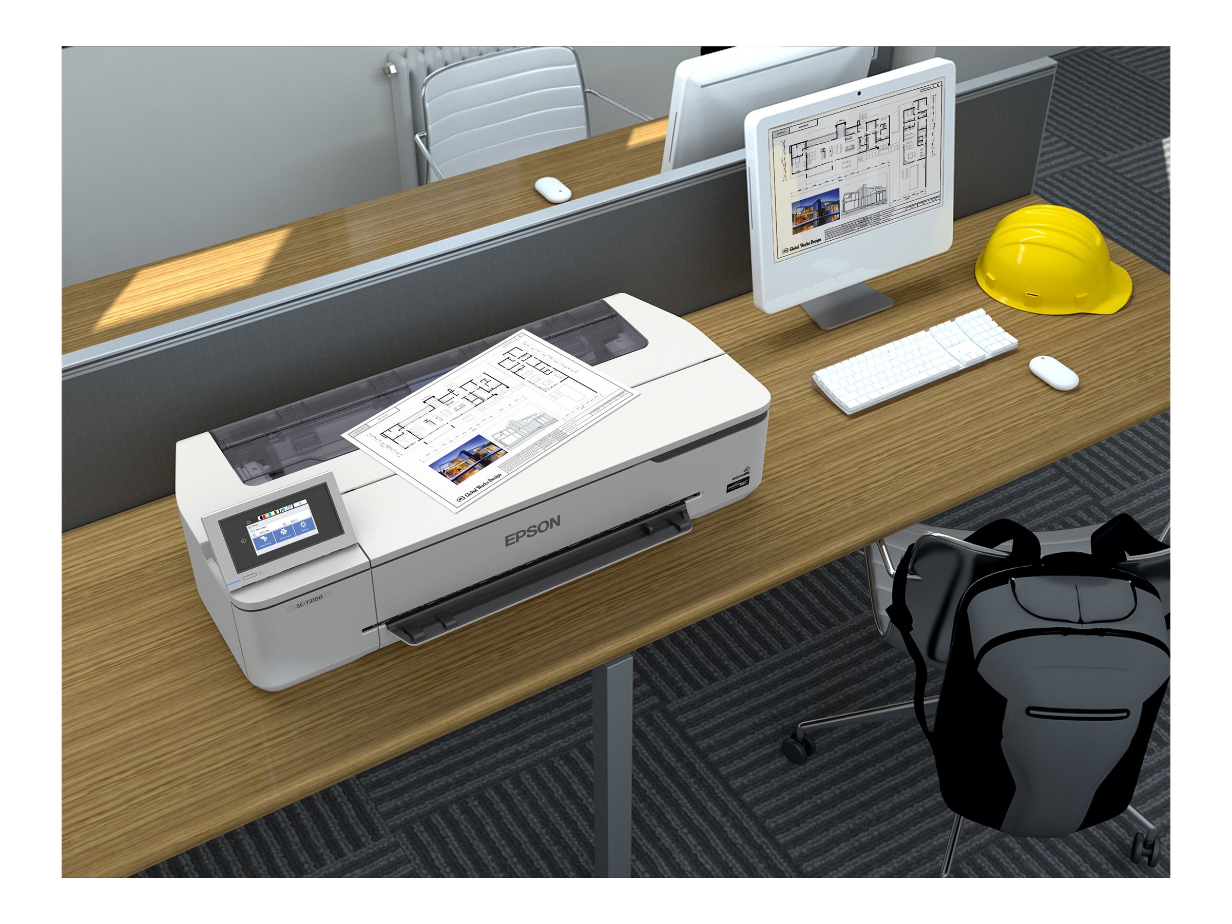 Epson SC-T3100N | Colour | Inkjet | Wi-Fi | White - Image 10