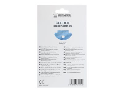 Ecovacs | Reusable cleaning cloths | D-CC3C | Blue - Image 5