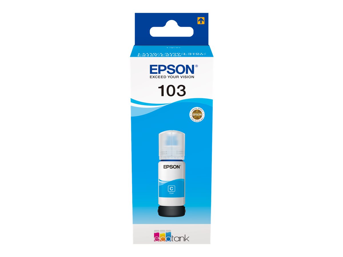 Epson 103 ECOTANK | Ink Bottle | Cyan - Image 2