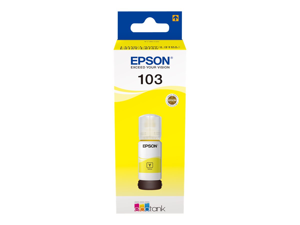 Epson 103 ECOTANK | Ink Bottle | Yellow - Image 3