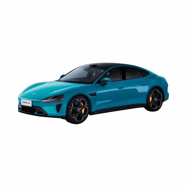 Xiaomi SU7 1:18 Die-cast Model Car | Aqua Blue | Zinc alloy, ABS, SAN and PVC