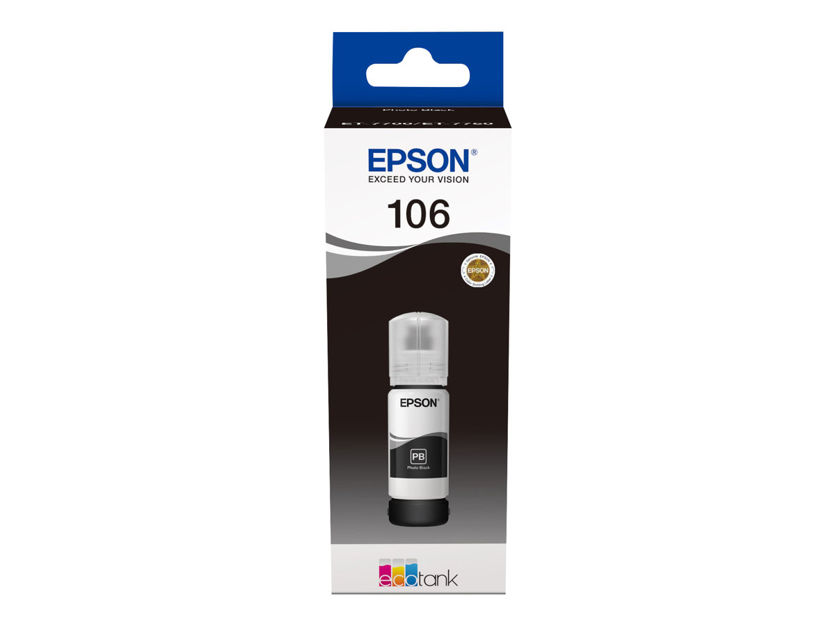 Epson Ecotank Photo | 106 | Ink Bottle | Black - Image 4