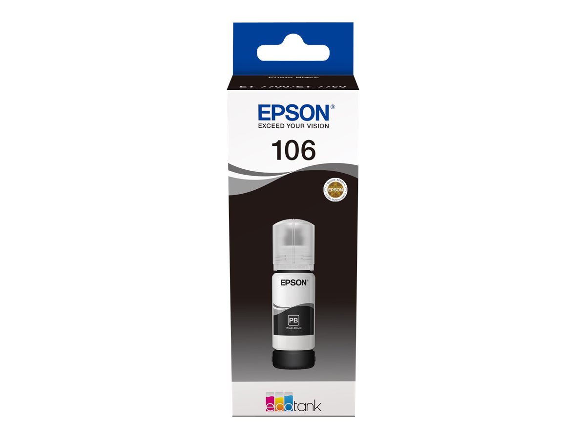 Epson Ecotank Photo | 106 | Ink Bottle | Black - Image 5