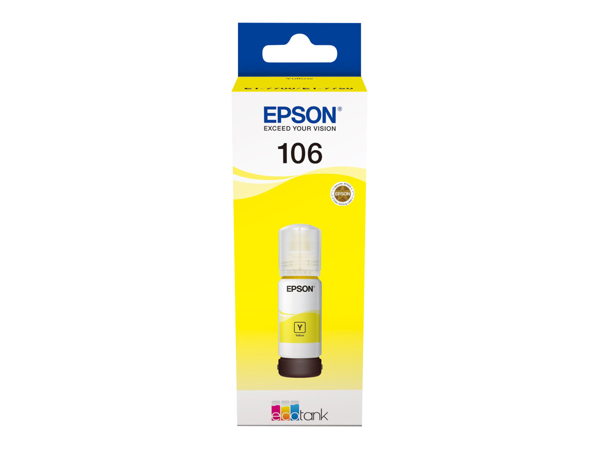 Epson Ecotank | 106 | Ink Bottle | Yellow - Image 3